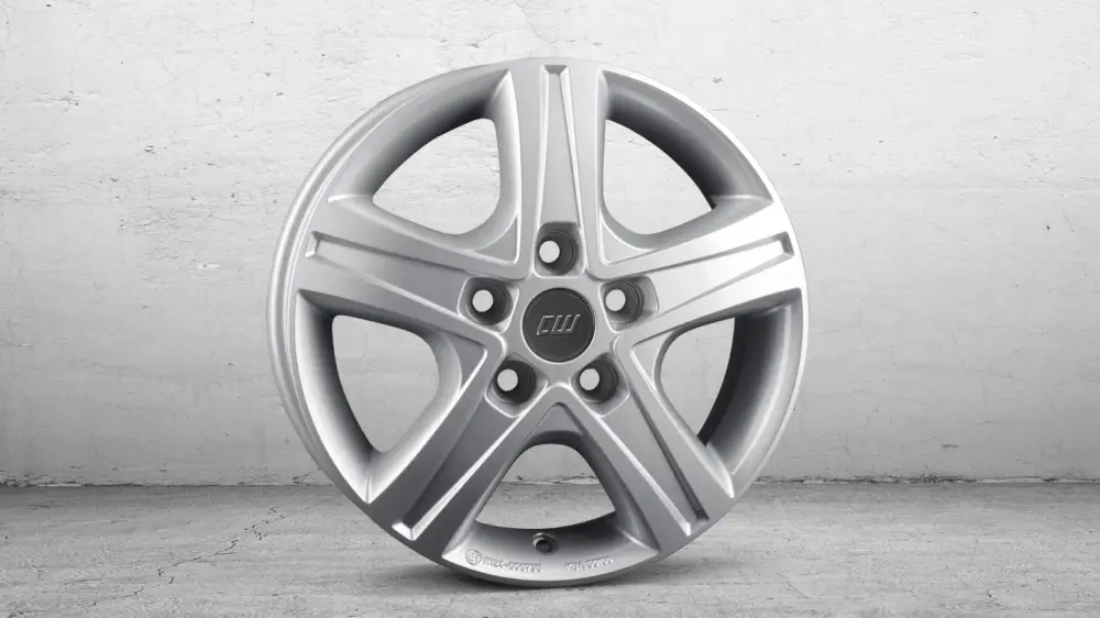 CW-Alufelge CWD 7x17, ET+45, 5x114,3, ML 66,1, silber Letzte Chance
