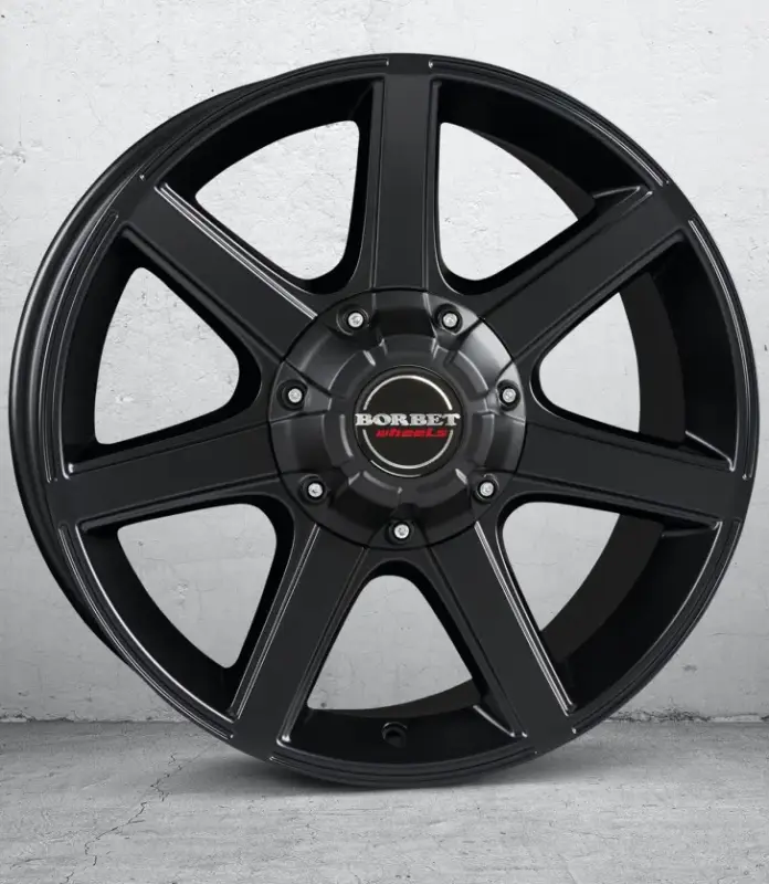 Neue Ware CWE-Alufelge 8,5x18, ET +30, 6x139,7 Isuzu D-Max, matt schwarz