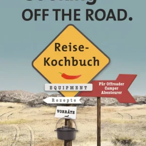 Zertifiziert Buch COOKING OFF THE ROAD.