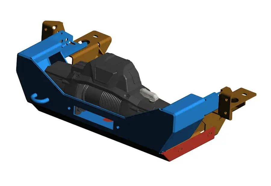 Sonderaktion Seilwinden Set FUSO Canter 7,5t mit WARN ZEON XP 10 12V 4.535kg