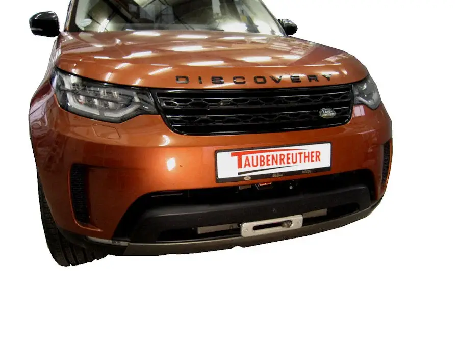 Jetzt Kaufen Seilwindenanbausatz Rover Discovery V, inkl. WARN Zeon 8 & Abschleppösen
