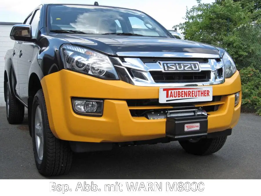 Preisknaller Seilwinden Set Isuzu D-Max ab ‘06/12-‘17 inkl. WARN VR EVO 8s
