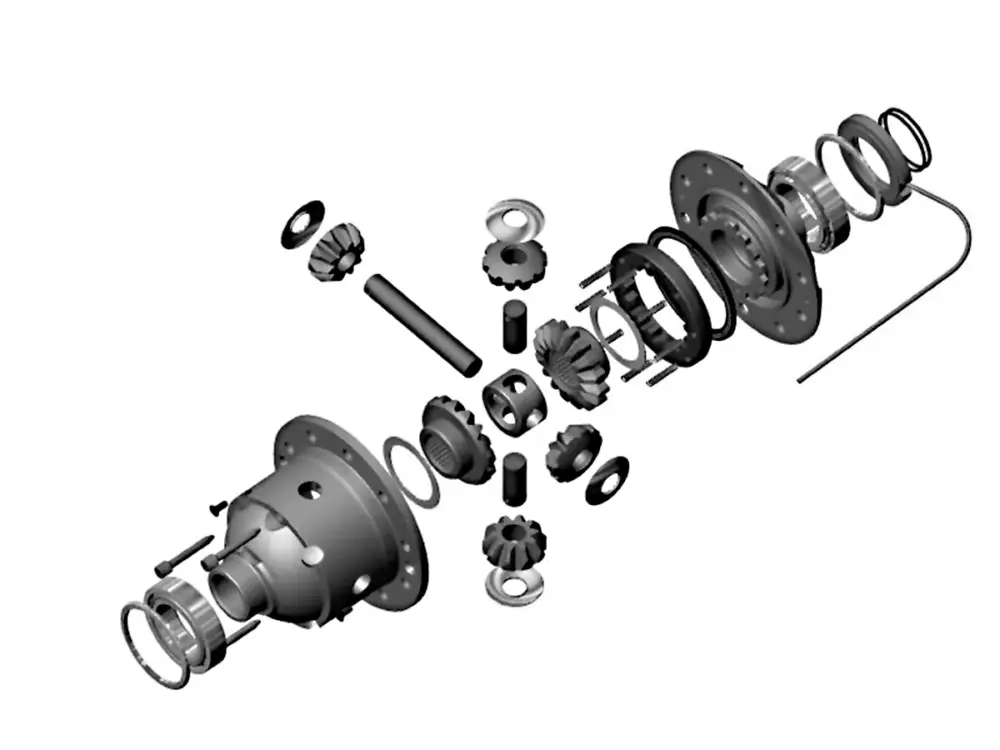 Aktuell ARB Differentialsperre für DANA 44, 3,92 und kürzer