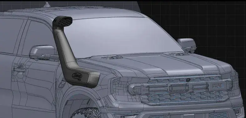 Safari-Snorkel ARMAX für Ford Ranger Raptor ab 11/2022, SS988HP Saisonangebot