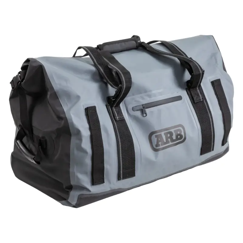 Zertifiziert ARB Tasche "Stormproof Bag", medium mit Rollverschluss (grau)