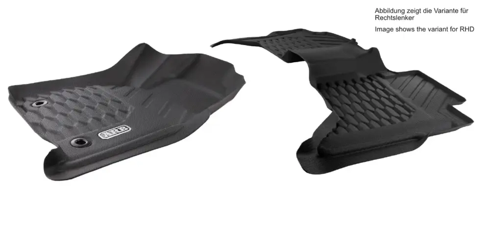 Sonderaktion ARB Fußmatte Toyota Fortuner ‘11-‘15, vorne und hinten, LHD