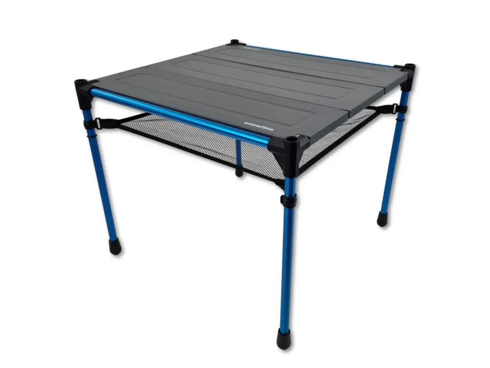 Snowline Cube Family Table M3 faltbarer Campingtisch, grau, 50 x 50 cm Neue Ware