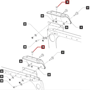 Top-Angebot Rhino Rack Sechskantschraube M6x16, Edelstahl (1 Stk), für 50-11RJLB1
