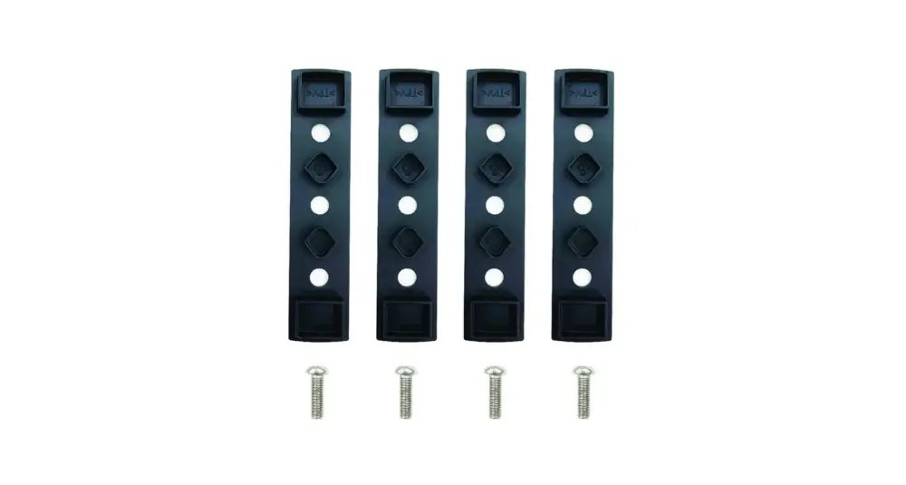Rhino Rack Gummidichtung (4 Stk) für RLT600 Fußkit, inkl. M8 Schrauben (8Stk) Neue Kollektion