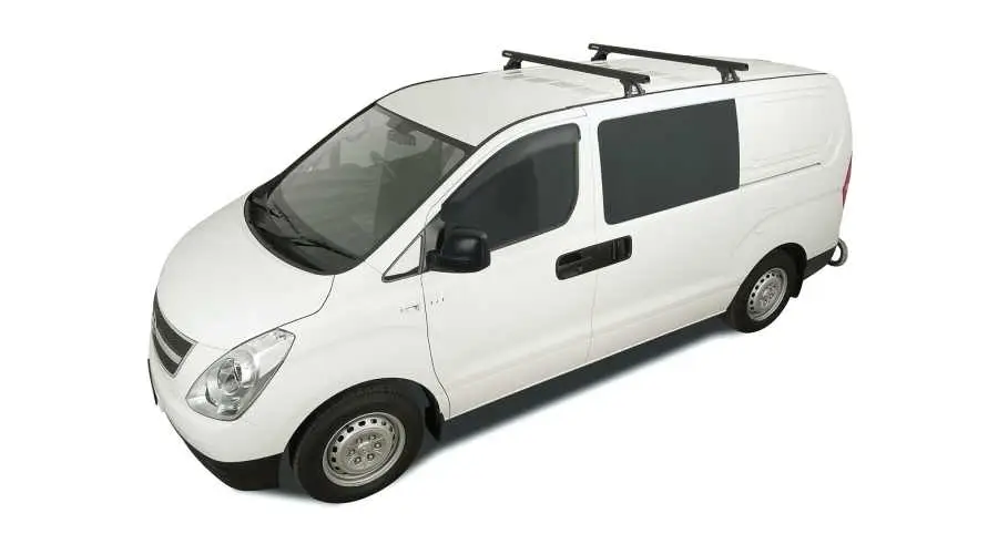 Rhino Rack HD Querträger, 1500mm (2) Hyundai H1, ‘08->, inkl. Schienen+Füße Bestpreis