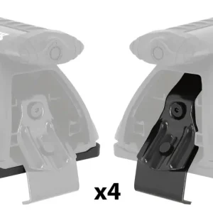 Fußkit für Rhino 2500 Multi Fit System 4 Klammern und 4 Gummiunterlagen Sonderangebot