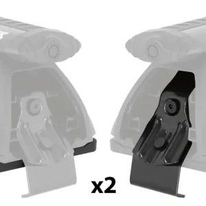 Geprüft Fußkit für Rhino 2500 Multi Fit System 2 Klammern und 2 Gummiunterlagen