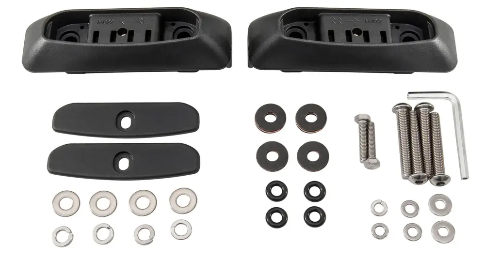 Rhino Rack Basiskit (2 Stück) Toyota J100 hinten Geprüft