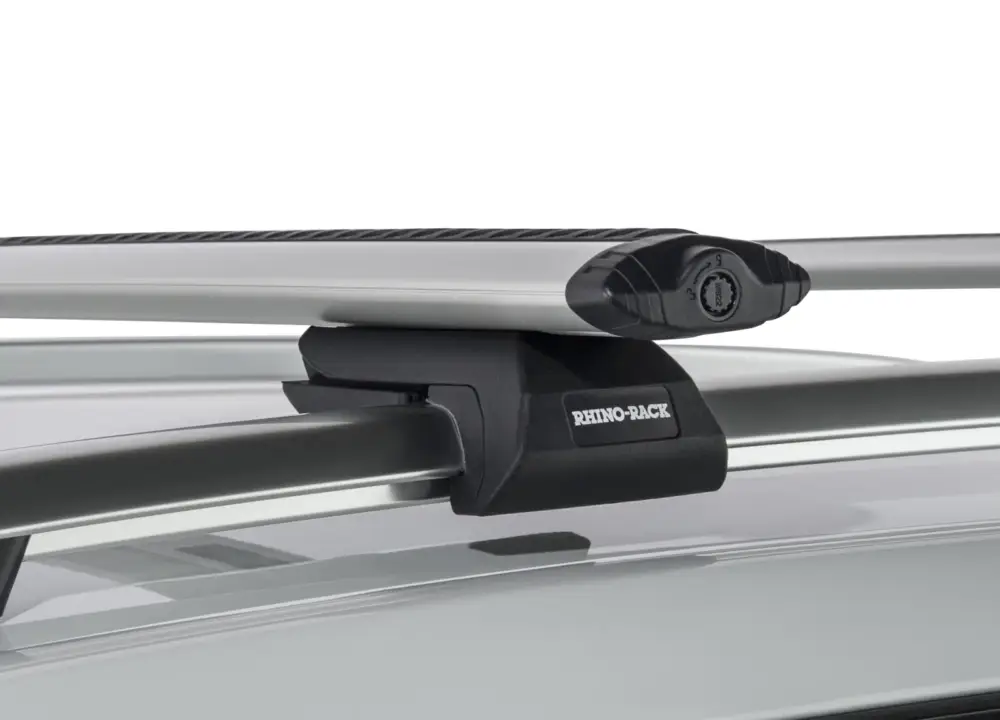 Geprüft Rhino Rack Fußkit (4) für serienmäßige Reling, VW, Skoda