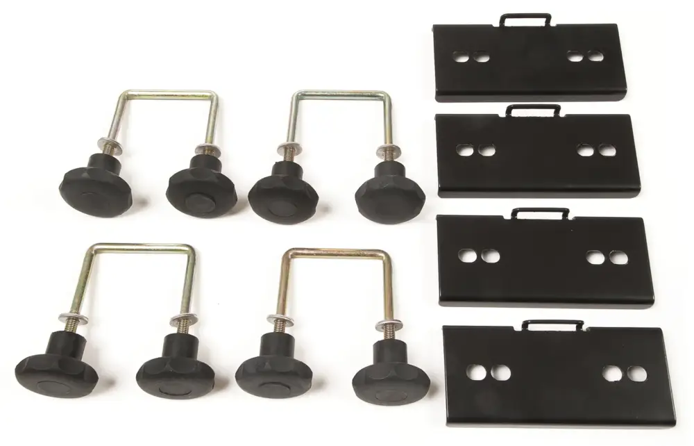 Rhino Rack U-Bügel für Heavy Duty Querträger (4 Stück) 75mm x 67mm Schneller Versand