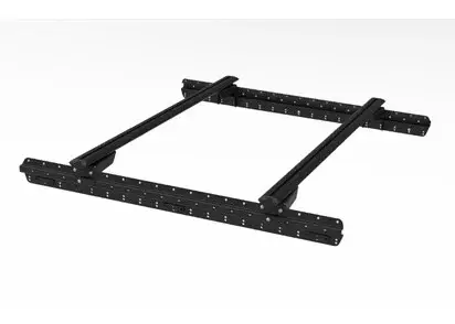 Super-Preis Muli-Rack System "flach" Jeep Gladiator JT inkl. 2 Rhino Rack Sportz Querträger