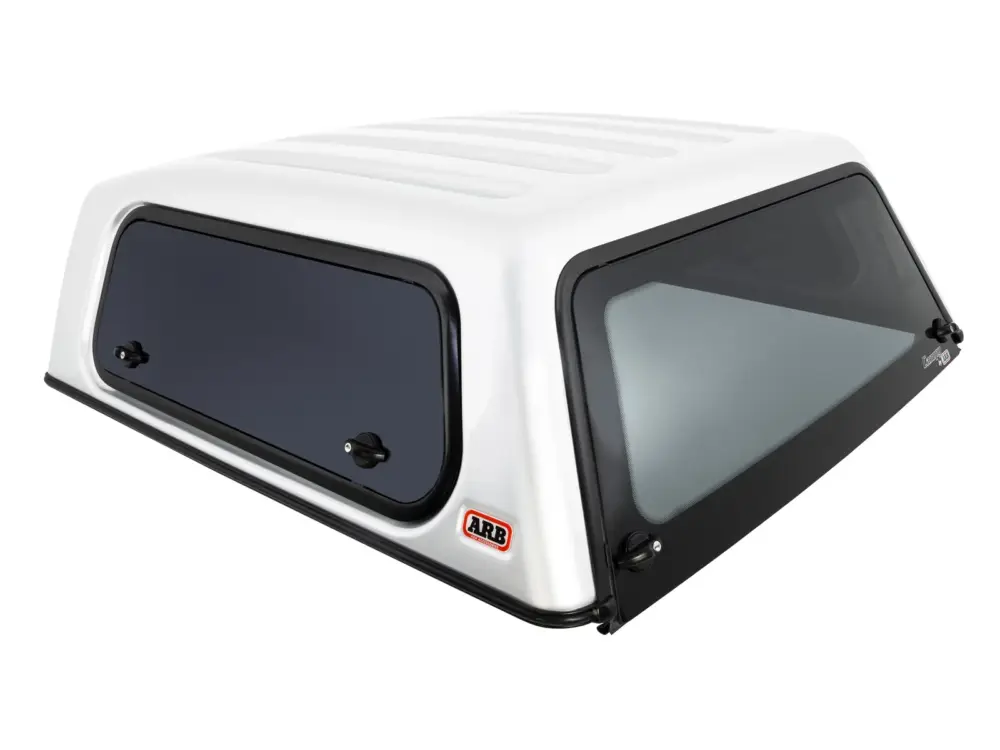 Commercial Hardtop für Isuzu D-Max DC 17-21 flach, glatt, seitl. Aluklappen Neu Im Sortiment
