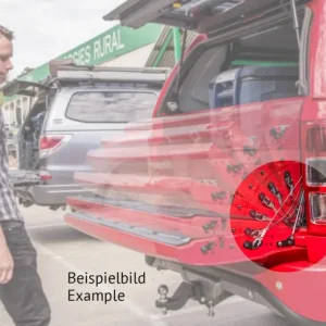ARB Heckklappen Assistent Mitsubishi L200 15-19, inkl. Stahlseilfangbänder Markenprodukt