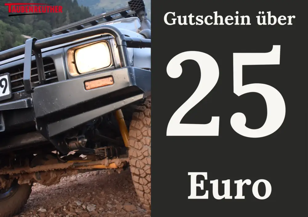 Geprüft Taubenreuther Gutschein 25 Euro