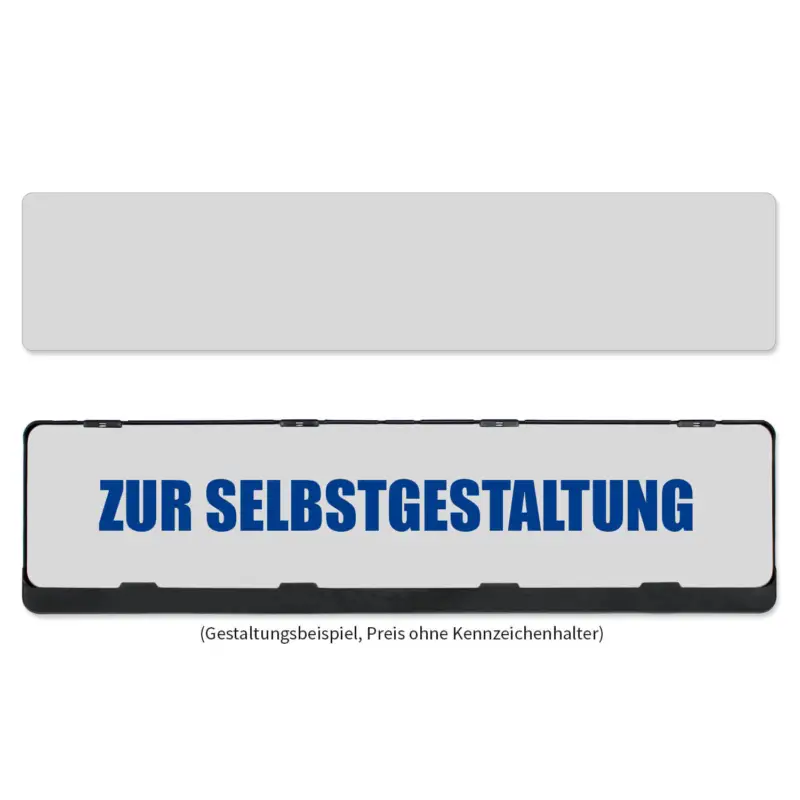 Heißes Angebot Miniletter Blanko unbedruckt zur Selbstbeschriftung, 1,5 mm stark