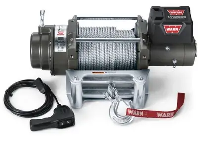 SEILWINDE WARN M12000 24V 5.400 KG ZUGKRAFT, INKL. OLI Bestpreis
