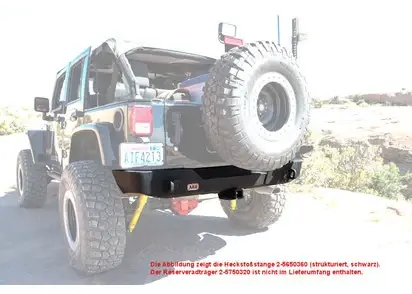 ARB HECKSTOSSSTANGE JEEP WRANGLER JK, STRUKTURIERTE OBERFLÄCHE, SCHWARZ Jetzt Bestellen