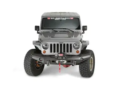WARN "ELITE" FRONTWINDENSTOSSSTANGE JEEP WRANGLER JK Markenprodukt