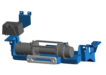 SEILWINDENSET RENAULT ALASKAN, INKLUSIVE WARN M8000 Zertifiziert