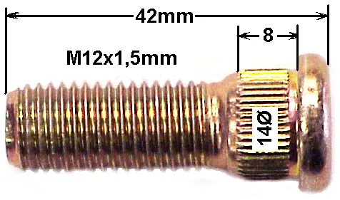 STEHBOLZEN HYUN M12X1.5X42 VP1 Letzte Chance