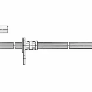 Optimal Bremsschlauch vorne rechts Toyota, 1 Stück Neu Im Sortiment