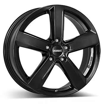Markenware 6,5 x 16 ET 46 DEZENT Felge für Ford Transit Connect in schwarz