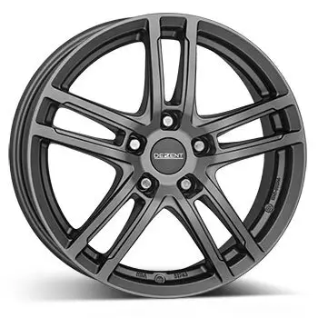 7 x 16 ET 48 DEZENT Felge für Ford Transit Connect in graphit matt Schneller Versand