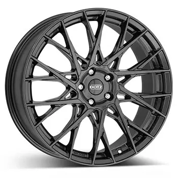 7,5 x 18 ET 48 DOTZ Felge für Ford Transit Connect in gunmetal (dunkelgrau gebürstet) Sonderangebot