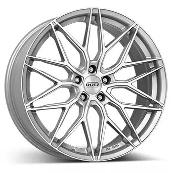 Neu Im Sortiment 8 x 18 ET 40 DOTZ Felge für Ford Transit Connect in silber/poliert