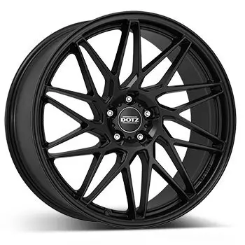 8 x 18 ET 48 DOTZ Felge für Ford Tourneo Connect in schwarz matt Rabatt
