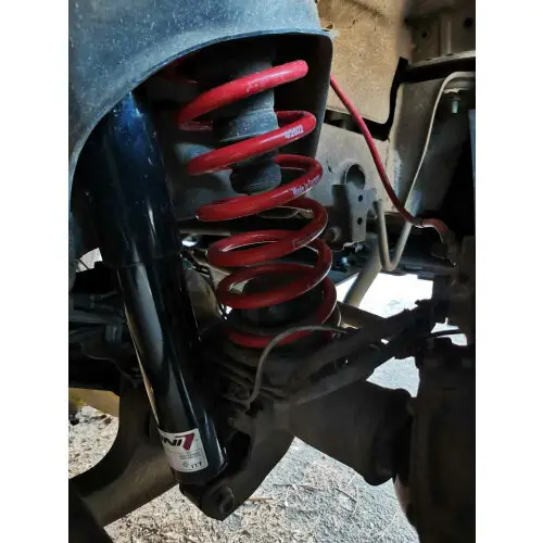 Angebot Stoßdämpfer für SUZUKI Jimny GJ/HJ Vorderachse TREKFINDER Öldruck HT 5-fach härteverstellbar